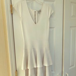 Milly tiered white dress